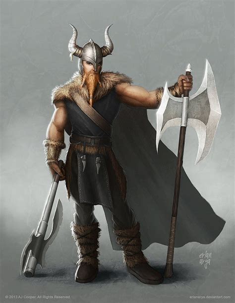 Warrior Viking By Erlanarya On Deviantart More Art By Erlan Arya