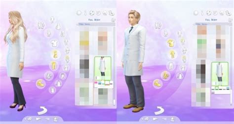 Doctor Outfits Unlocked By Czarina27 At Mod The Sims Sims 4 Updates
