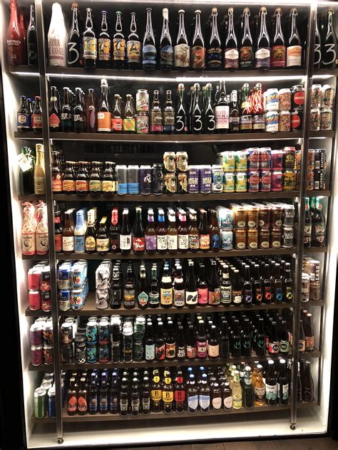 Beer Fridge From The Beer Bar I Work In Located In Fredrikstad Norway
