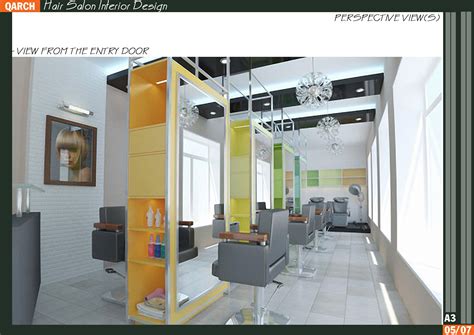 4 Hair Salon Interior Design 3d Model Max