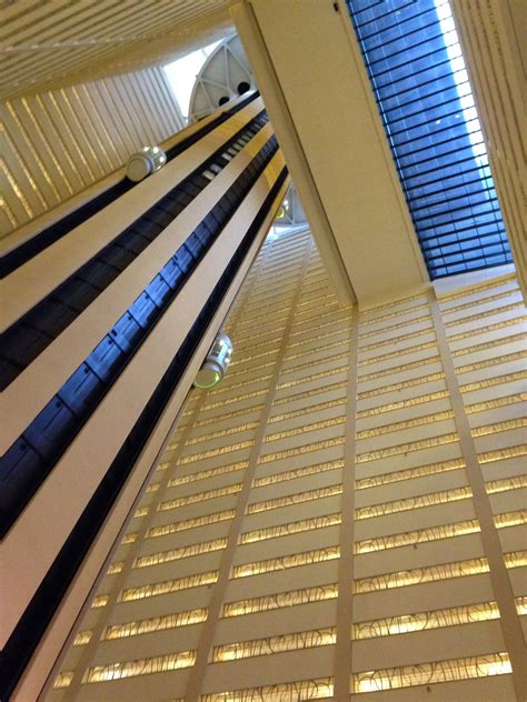 Atrium Of The Marriott Marquis Architecture Atrium Stairs