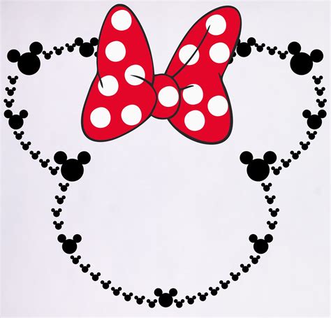 Mickey Mouse Svg File Minnie Svg Vinyl Cutting File Minnie Etsy My