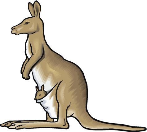 Kangaroo Clipart Clipart Panda Free Clipart Images