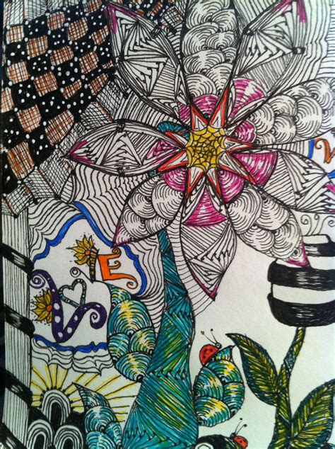 My Zentangle Inspired Art Doodles Zentangles Art Inspiration Art