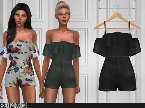 391 Jumpsuit By Shakeproductions At Tsr Sims 4 Updates