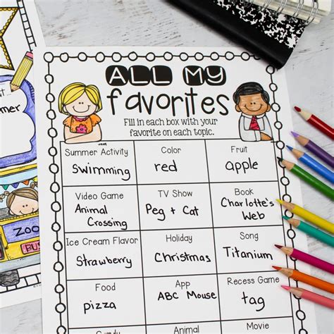 Get To Know You Activities For Elementary Students A Grace Filled