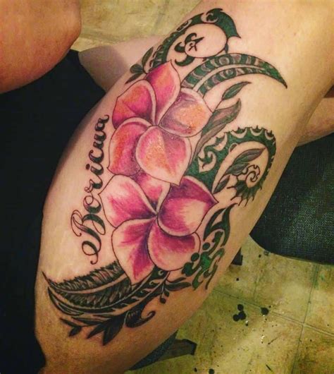 Hawaiian Flower Tattoo Ideas Inspiration Guide