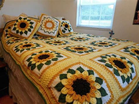 How To Make Sunflower Afghan Love Quilting Online