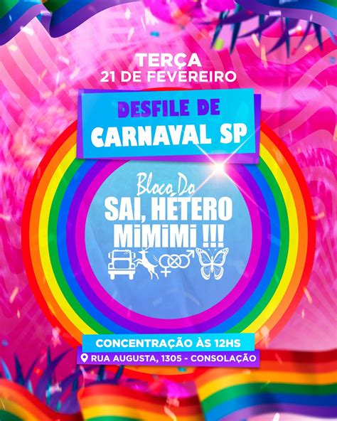 Bloco Do Sai Hétero Mimimi Guia Gay São Paulo