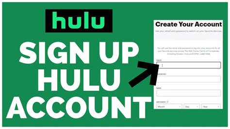 Hulu Sign Up How To Create Hulu Plus Account 2023 Youtube