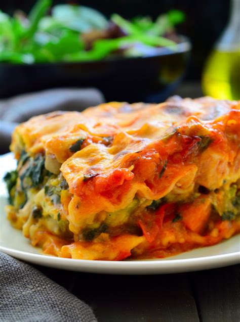 Easy Vegetable Lasagna Recipe Uk Vegetarian Foodys