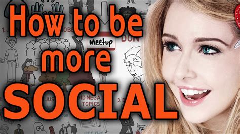 How To Be More Social Tips To Be More Confident Around People Youtube