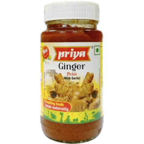 Priya Ginger Pickle 300 G Star Indo Japan