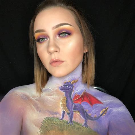 My Body Painting Work Im Most Proud Of Before You Ask Yes I Paint On