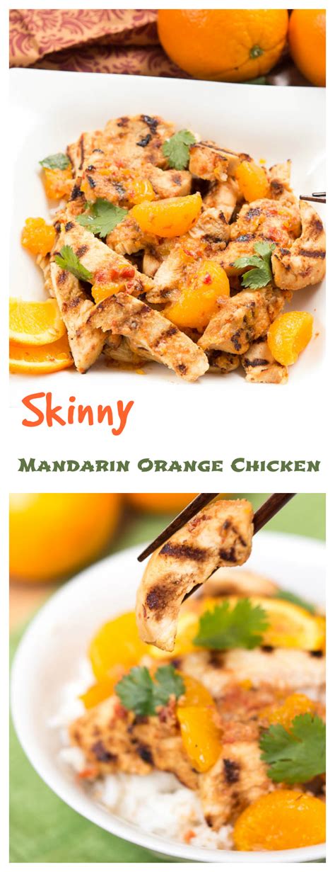 Add the marinade to the chicken pieces together with half of the amount of garlic and ginger and leave to marinate for 5 minutes, Skinny Mandarin Orange Chicken (baked) | Recipe | Orange ...