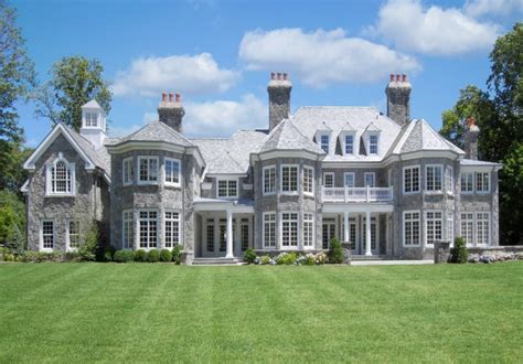 1425 Million 15000 Square Foot Georgian Stone Mansion In Greenwich