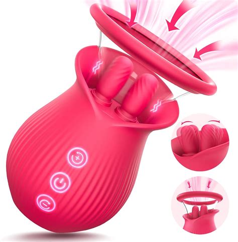 Sex Toys Women Vibrator Rose Toy Licking Sucking