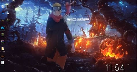 Wallpaper Engine Anime Naruto With Halloween Pumpkin Free Download