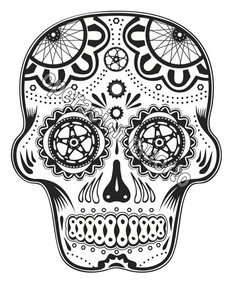 Cycling Sugar Ish Skull Bike Tattoos Bike Tattoo Ideas Bicycle Tattoo