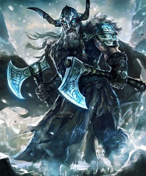 Frost Giant Arcane Gladiator Tcg By Manthoslappas On Deviantart