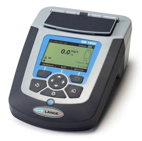 Hach Dr 1900 Portable Spectrophotometer Specification And Features