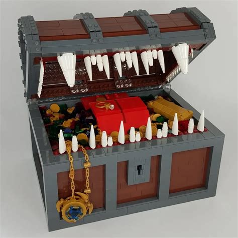 Lego Ideas 50 Years Of Dungeons And Dragons Mimic Chest