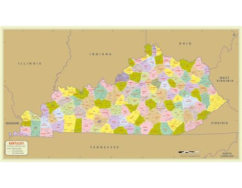 Kentucky Zip Code Map Zip Code Map Images And Photos Finder