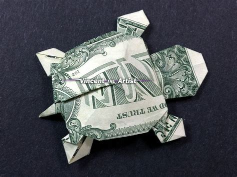 Hello Up For Sale Is A Beautifully Crafted Origami Turtle Thats Made