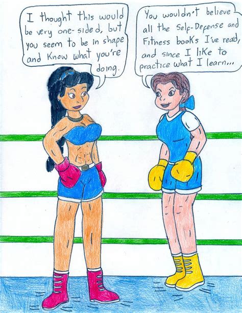 Boxing Jasmine Vs Belle By Jose Ramiro On Deviantart