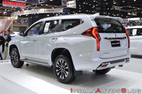 2020 Mitsubishi Pajero Sport Makes It First Public Appearance