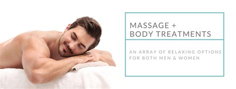 Massage And Body Treatments Relaxing And Customizable Spa Services