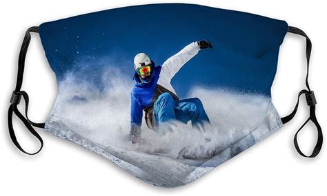 Nynelsong Mouth Cover Anti Dust Cover For Women And Men Snowboarding Winter Sports Skiing