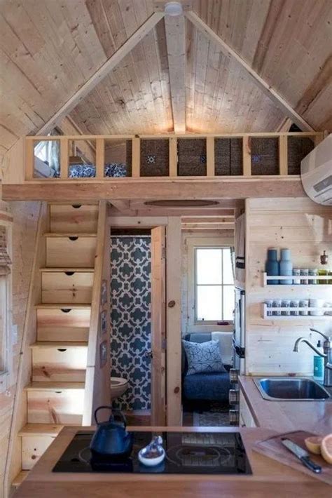 20 Tiny House Loft Stairs Ideas
