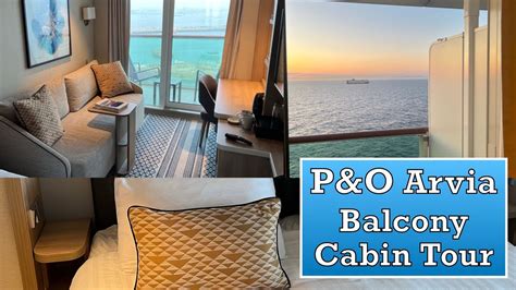 P O Arvia Balcony Cabin Tour YouTube