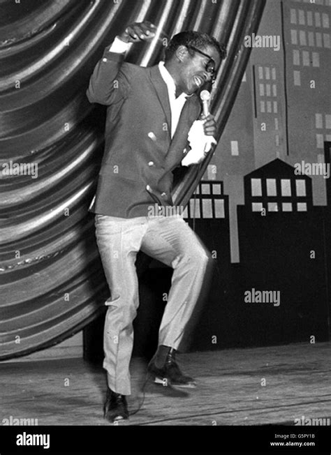 American Entertainer Sammy Davis Junior Pictured At The Victoria Palace