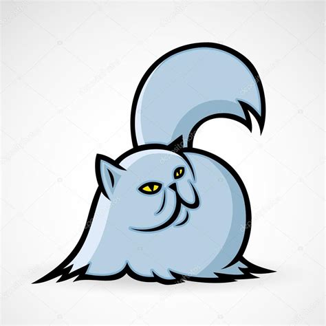 Persian Cat — Stock Vector © Ipetrovic 46548825