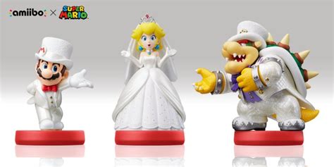 The Super Mario Odyssey Wedding Amiibo Unlock Wedding Costumes Mon