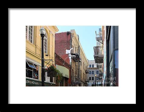 Jack Kerouac Street San Francisco Framed Print By