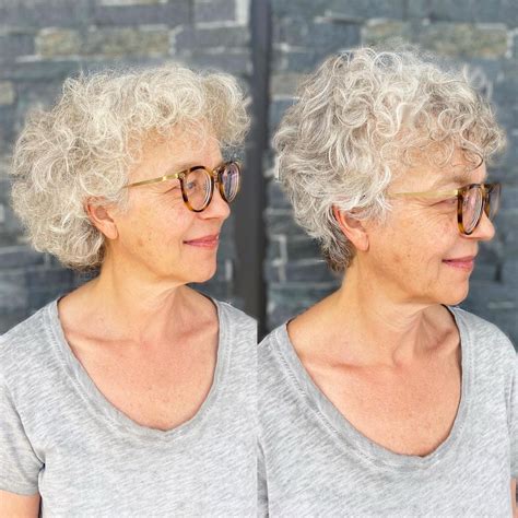 30 Flattering Hairstyles For Women Over 60 With Glasses In 2023