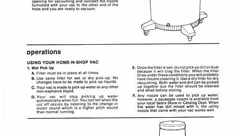shop vac manual pdf