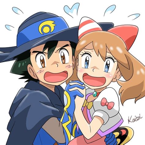 Ash And May Pokemon Characters Pokemon Pictures Pokemon People