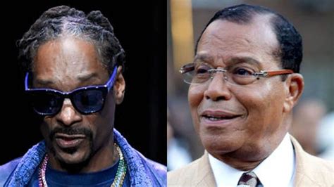 Snoop Dogg Backs Louis Farrakhan Tells Fans To Support Him Show Some