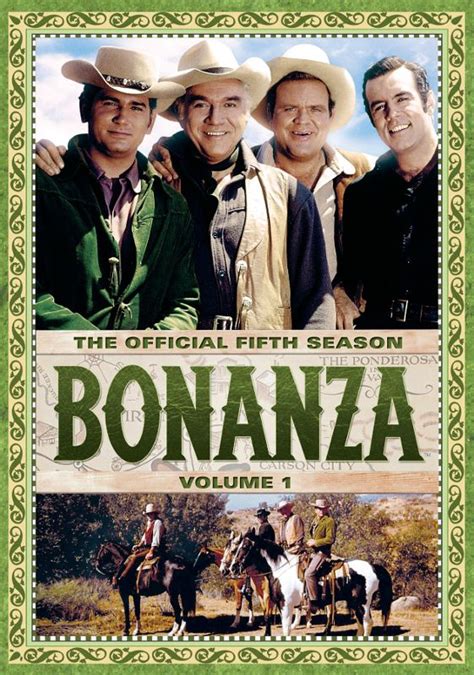Bonanza The Official Fifth Season Vol 1 5 Discs Dvd Best Buy