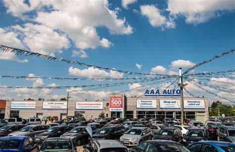 Auta Używane Aaa Auto Rozwija Sieć I Daje Gwarancję