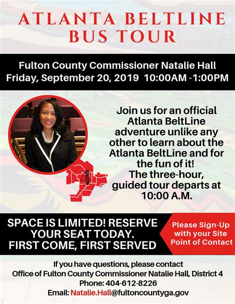 Senior Beltline Tour September Fulton County Commissioner Natalie