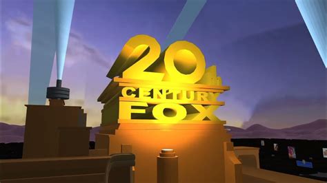 20th Century Fox Logo Fox Interactive Style Remake On Prisma3d Youtube
