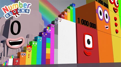 Numberblokcs Step Squad Zero To 15 Million Standing Tall Numberblocks