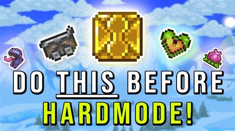 The Top 5 Things To Do Before Hardmode In Terraria 1 4 Youtube