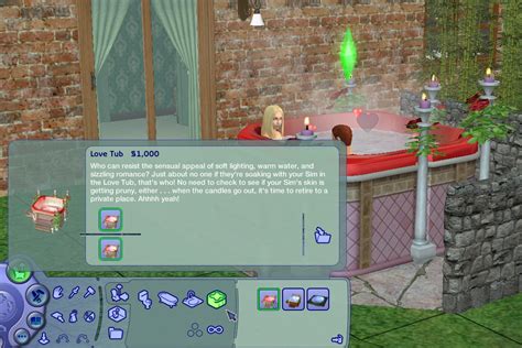 Theninthwavesims The Sims 2 Love Tub Aspiration Reward In Buy Mode