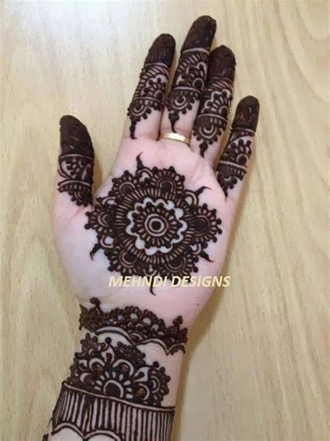 Beautiful indo arabic mehndi design for. Best Eid Mehndi Designs For Hands To Try Now | FashionGlint
